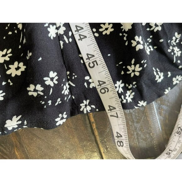 Reformation Black Floral Midi Dress - Picture 9 of 9